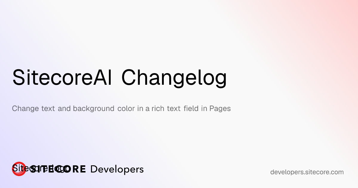 Change text and background color in a rich text field in Pages ...