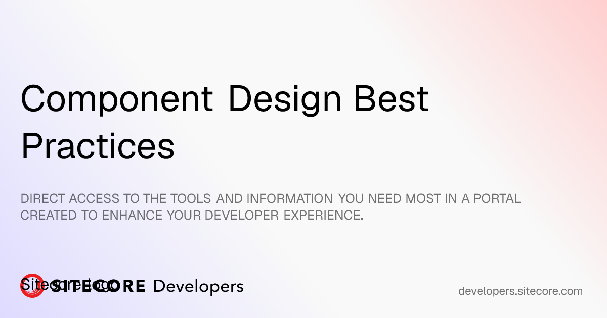 Component Design : Understand Component Design Principles – TYAVBA